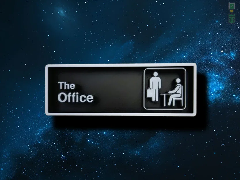 Bảng hiệu trang trí phòng phim The Office Cinema - Image 1