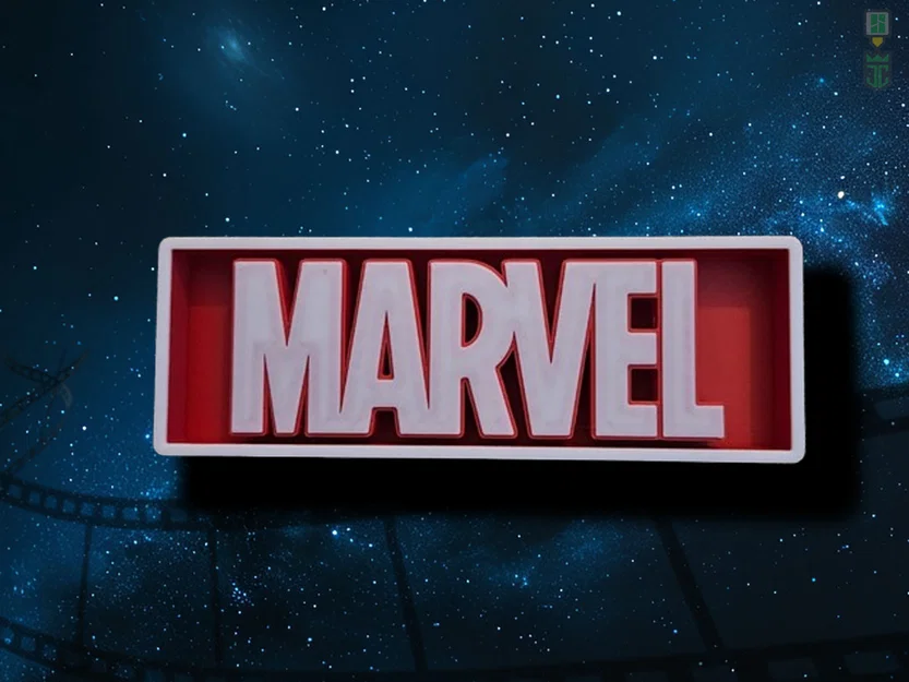 Hộp Bảng Hiệu Phòng Phim Marvel (Marvel Cinema Film Room Sign Box) - Image 1