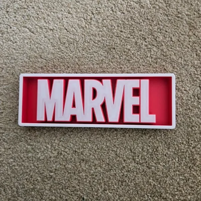 Hộp Bảng Hiệu Phòng Phim Marvel (Marvel Cinema Film Room Sign Box)