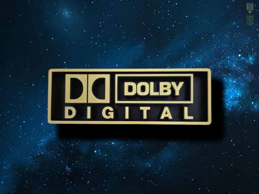 Bảng hiệu trang trí phòng phim Dolby Digital Cinema - Image 1