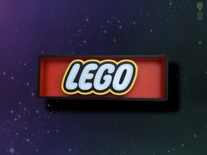 Hộp Biển Hiệu Phòng Chiếu Phim Lego - Image 1