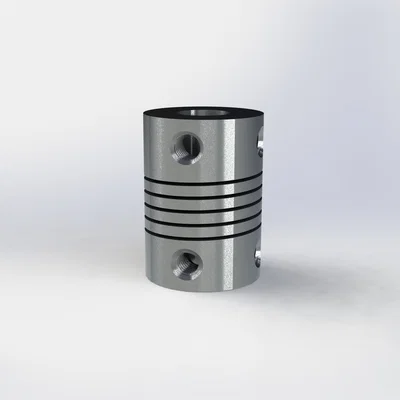 Khớp nối trục mềm Aluminum 5mm x 8mm cho máy in 3D và CNC