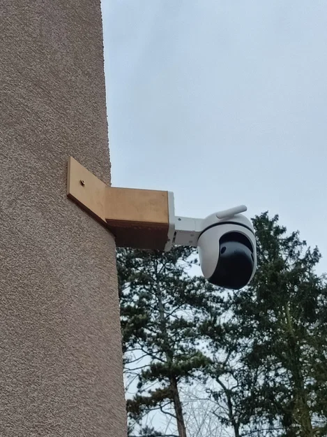 Giá treo góc tường cho camera Tapo C520WS C510W C500 - Giải pháp giấu dây - Image 1