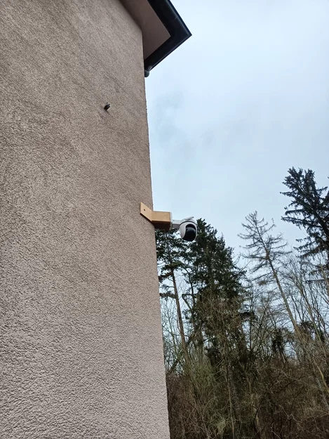 Giá treo góc tường cho camera Tapo C520WS C510W C500 - Giải pháp giấu dây - Image 2