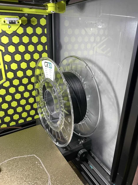 Giá đỡ cuộn nhựa E3NG dùng bánh xe POM với độ rộng tùy chỉnh - Image 1