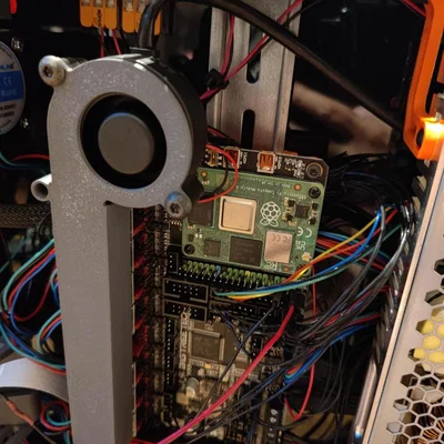 Bộ giá đỡ quạt tản nhiệt 5015 cho bo mạch BTT Manta M8P