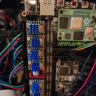 Bộ giá đỡ quạt tản nhiệt 5015 cho bo mạch BTT Manta M8P