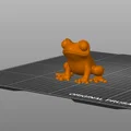 Mô hình in 3D Ếch con Kawaii đáng yêu - File STL chất lượng - Thumbnail 2