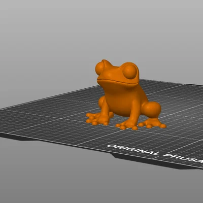 Mô hình in 3D Ếch con Kawaii đáng yêu - File STL chất lượng