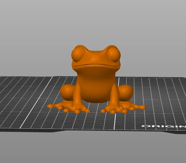 Mô hình in 3D Ếch con Kawaii đáng yêu - File STL chất lượng - Image 3