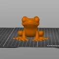 Mô hình in 3D Ếch con Kawaii đáng yêu - File STL chất lượng - Thumbnail 3