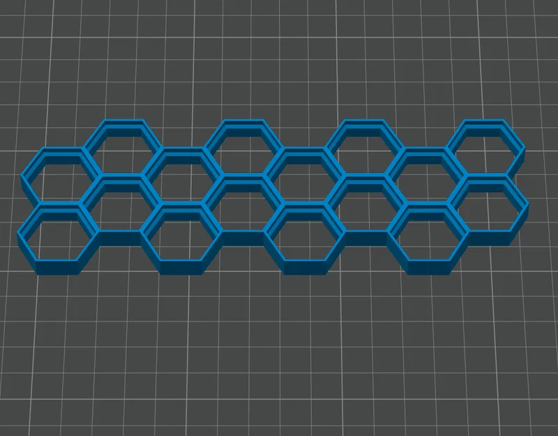 Honeycomb Wall (HSW) 2 Hàng - Phụ kiện bảng treo tường thông minh - Image 1