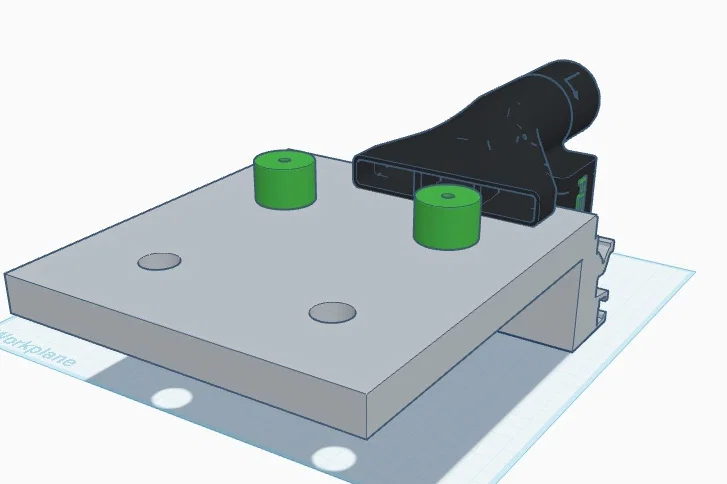 Phụ kiện hút bụi kẹp bàn cho bàn làm việc đa năng Festool MFT/3 - Image 3