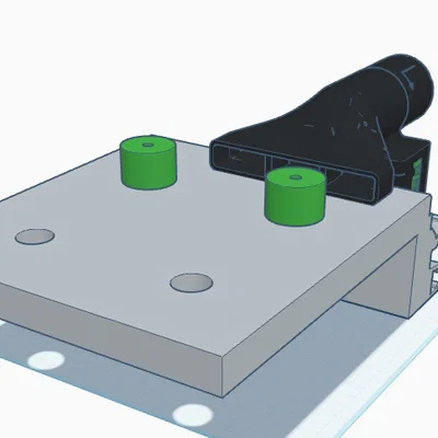 Phụ kiện hút bụi kẹp bàn cho bàn làm việc đa năng Festool MFT/3