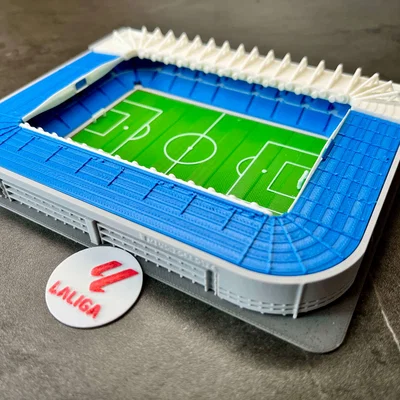 Mô hình Sân vận động Mendizorrotza - Deportivo Alavés - Tây Ban Nha
