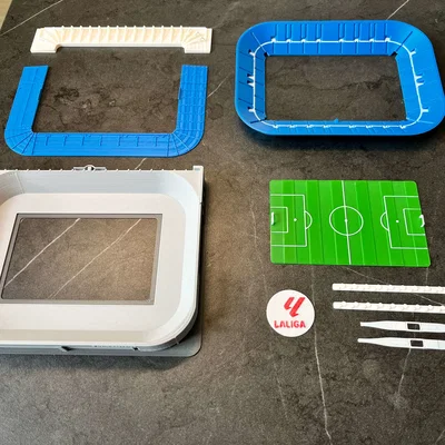 Mô hình Sân vận động Mendizorrotza - Deportivo Alavés - Tây Ban Nha