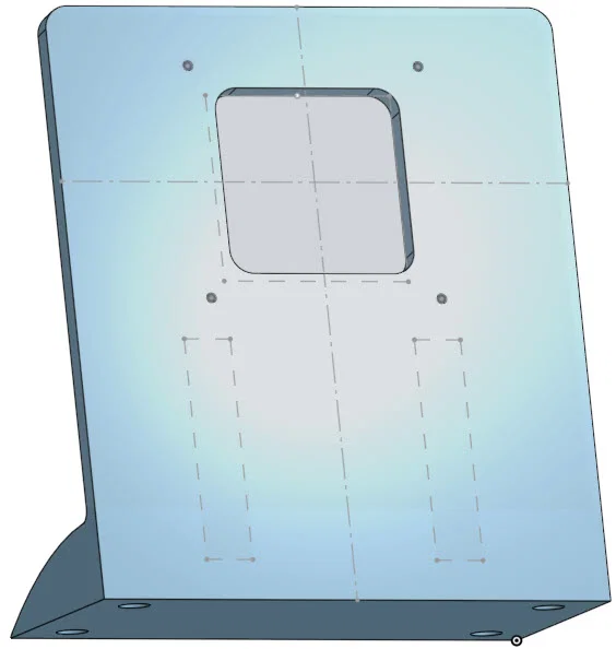 Chân đế Amazon Echo Show 21 kèm ngàm VESA (100 x 100) - Image 2