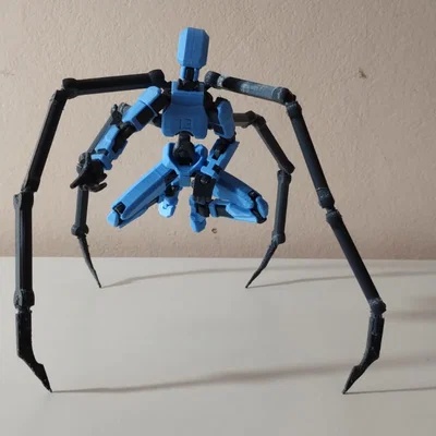 Bộ phụ kiện chân nhện (Iron Spider) cho mô hình Dummy cực chất