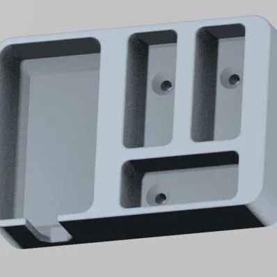 Khay treo tường SRAM AXS 3D - Giải pháp lưu trữ pin và sạc gọn gàng