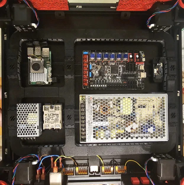 Bản Remix ống đi dây điện cho máy in Voron 2.4 300mm - Image 1