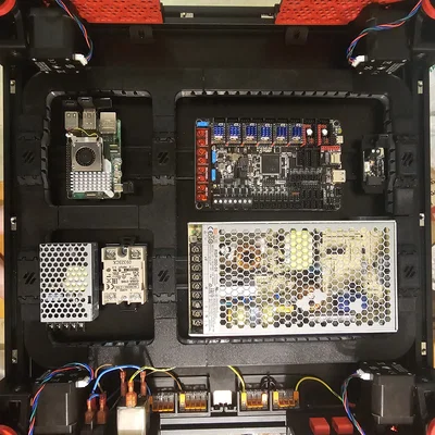 Bản Remix ống đi dây điện cho máy in Voron 2.4 300mm