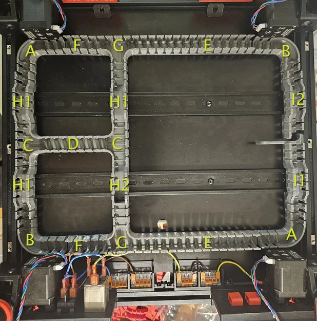 Bản Remix ống đi dây điện cho máy in Voron 2.4 300mm - Image 3