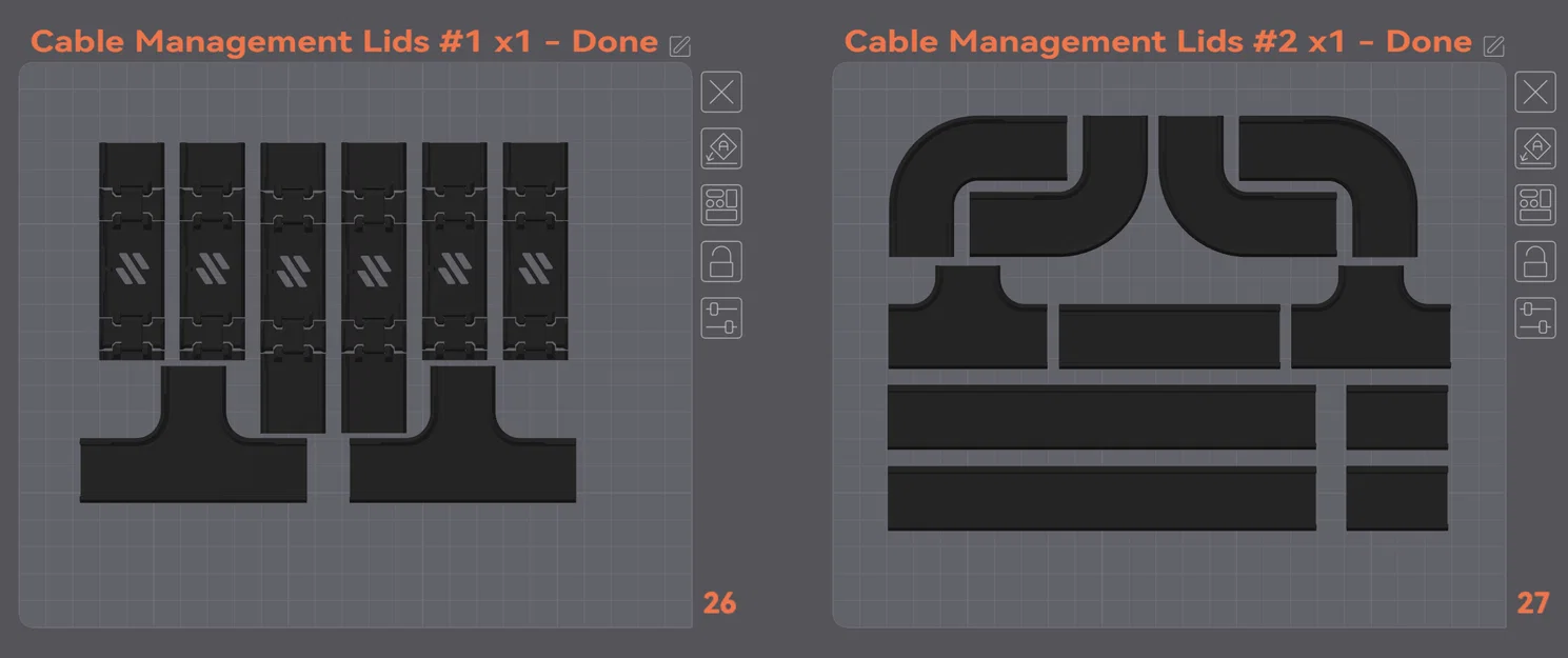 Bản Remix ống đi dây điện cho máy in Voron 2.4 300mm - Image 4