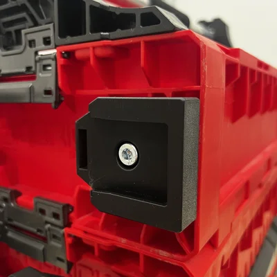 Ngàm gắn pin Parkside lên hộp dụng cụ Qbrick