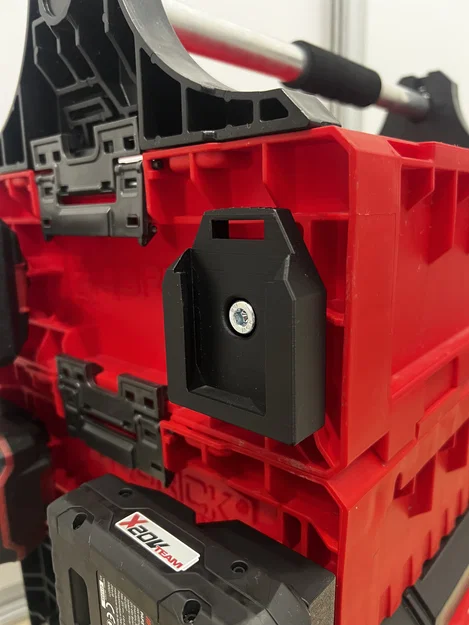 Ngàm gắn pin Parkside lên hộp dụng cụ Qbrick - Image 4