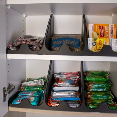 Khay Chia Ngăn Đựng Đồ Ăn Nhẹ Cho Tủ Bếp