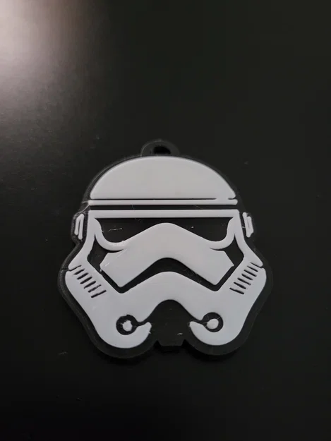 Móc khóa StormTrooper - Mô hình in 3D Star Wars độc đáo - Image 1