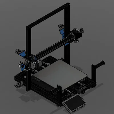 Mô hình CAD chi tiết cho máy in 3D Sovol SV04