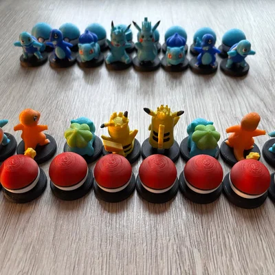 Bộ cờ vua Pokemon đa sắc màu