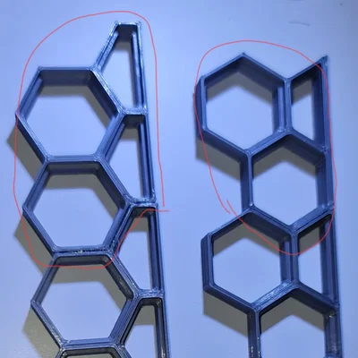 Bộ mảnh viền trang trí tường Honeycomb (Honeycomb wall border)