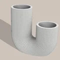 Bình hoa dáng chữ U (U-shaped Vase) - Thumbnail 2