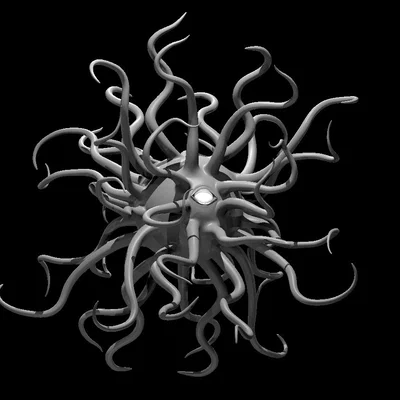 Mô hình Voidling (từ Kobold Press Tome of Beasts)