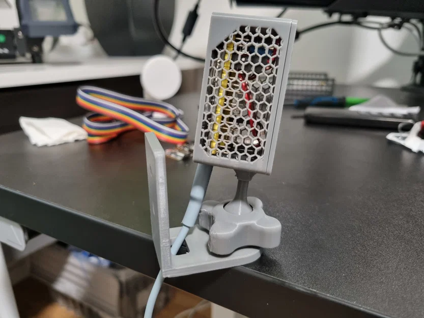 Vỏ hộp cho ESP32 38 chân + LD2450 có khớp điều chỉnh - Image 4