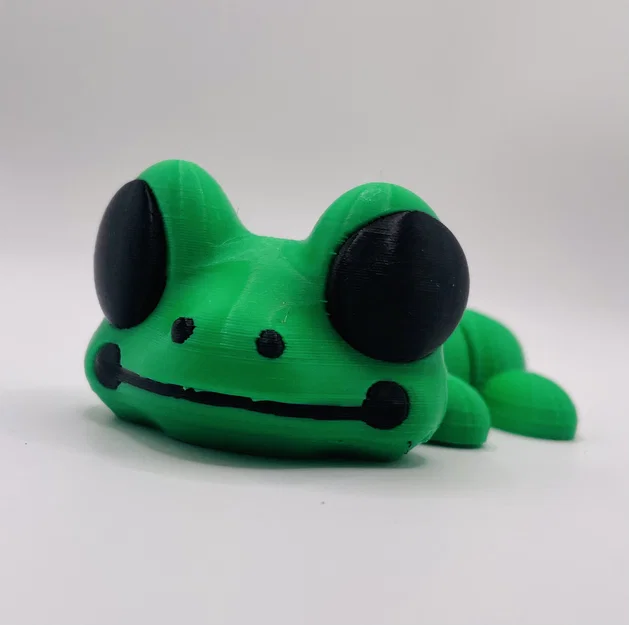 Mô hình ếch cử động linh hoạt 3D (Articulated Frog) không cần support - Image 2