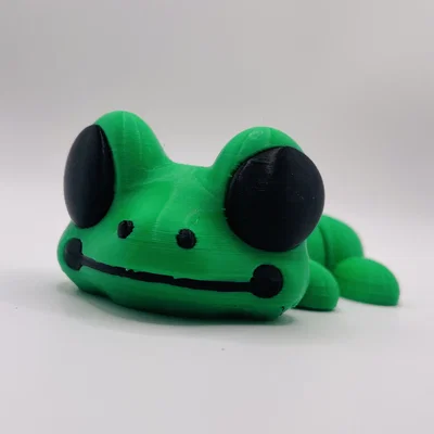 Mô hình ếch cử động linh hoạt 3D (Articulated Frog) không cần support