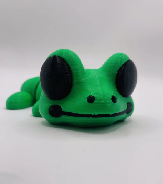 Mô hình ếch cử động linh hoạt 3D (Articulated Frog) không cần support - Image 5