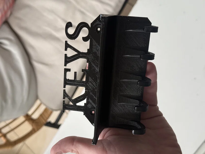 Giá treo chìa khóa gắn tường kèm kệ nhỏ tiện lợi - Image 4