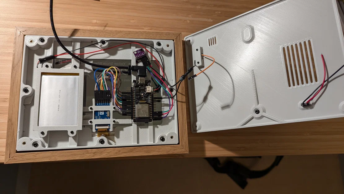 Khung Trạm Dự Báo Thời Tiết E-Ink - Image 3