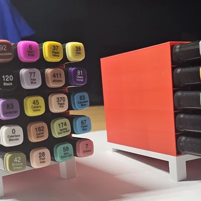 Giá đỡ bút Marker in 3D tiện lợi, sắp xếp gọn gàng bộ sưu tập của bạn