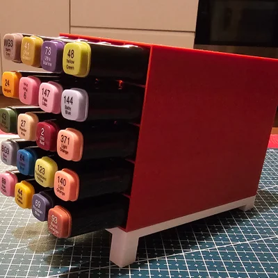 Giá đỡ bút Marker in 3D tiện lợi, sắp xếp gọn gàng bộ sưu t… 5