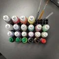 Giá đỡ 22 hũ màu và cọ vẽ cho Army Painter (đường kính 2,5 cm) - Thumbnail 4