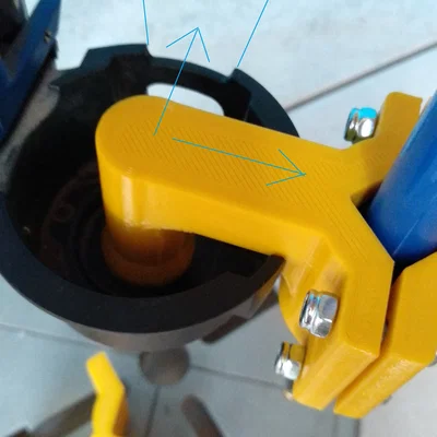 Adapter gắn mỏ hàn lên giá Dremel cho Heat Inserts (Dành cho mỏ hàn từ 14mm)