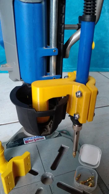 Adapter gắn mỏ hàn lên giá Dremel cho Heat Inserts (Dành cho mỏ hàn từ 14mm) - Image 4
