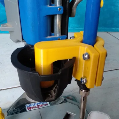 Adapter gắn mỏ hàn lên giá Dremel cho Heat Inserts (Dành cho mỏ hàn từ 14mm)