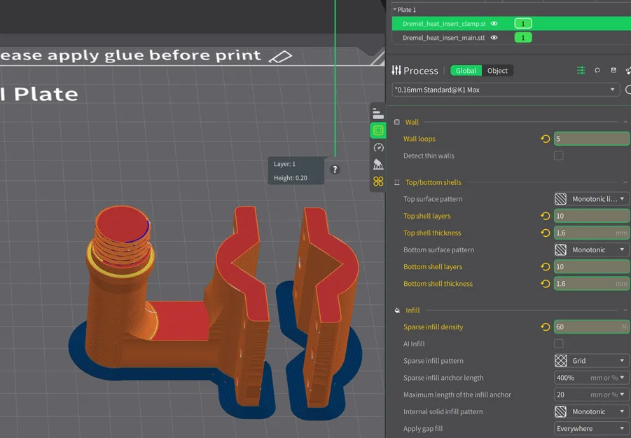 Adapter gắn mỏ hàn lên giá Dremel cho Heat Inserts (Dành cho mỏ hàn từ 14mm) - Image 5