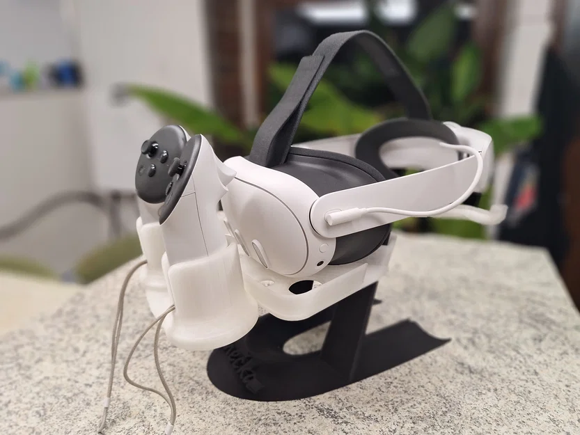 Giá đỡ Meta Quest 3: Giải pháp để kính VR và tay cầm gọn gàng - Image 1